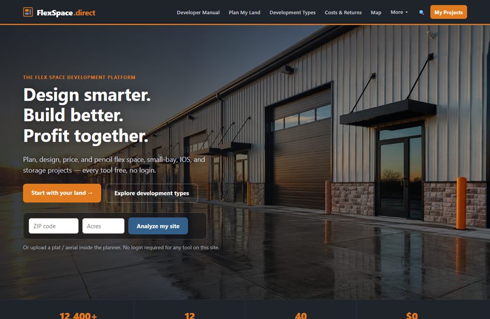 FlexSpace.direct homepage